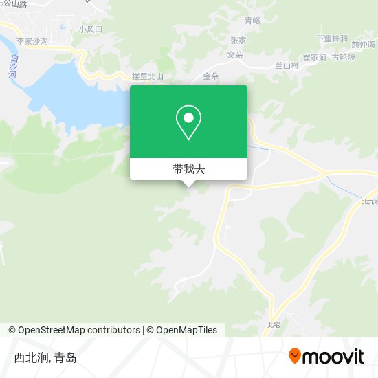 西北涧地图