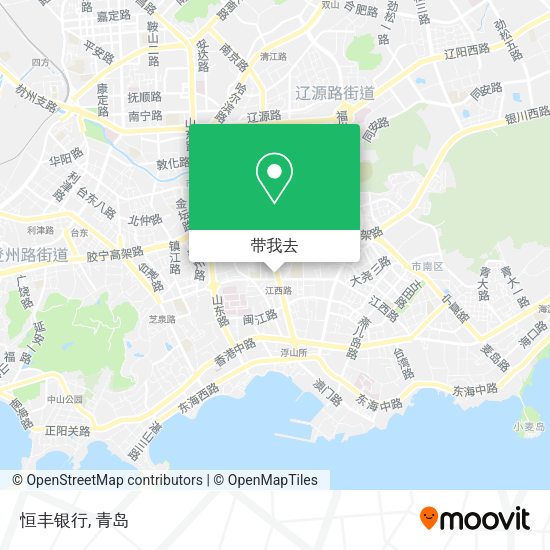 恒丰银行地图