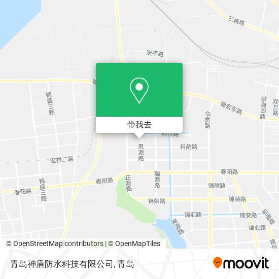 青岛神盾防水科技有限公司地图