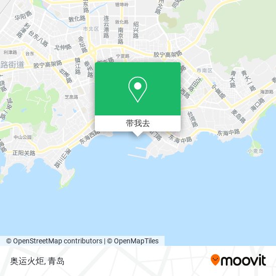 奥运火炬地图