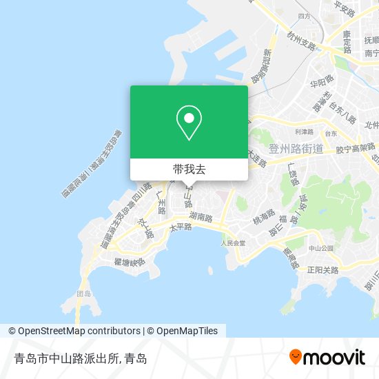 青岛市中山路派出所地图