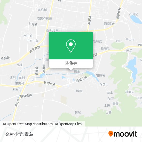 金村小学地图