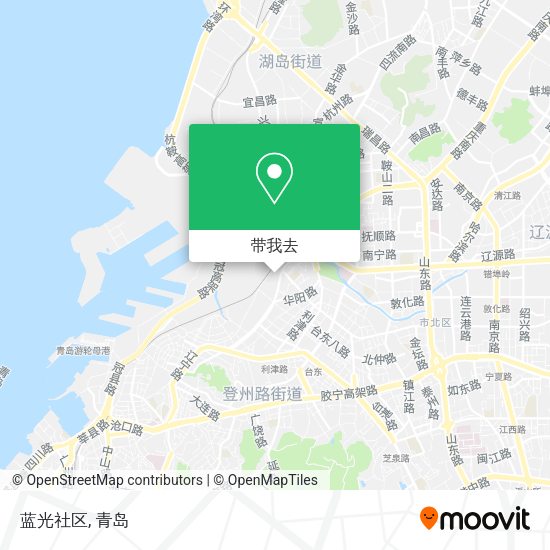 蓝光社区地图