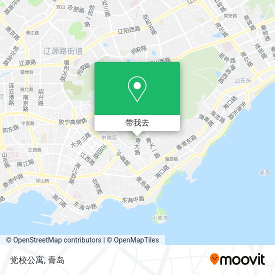 党校公寓地图