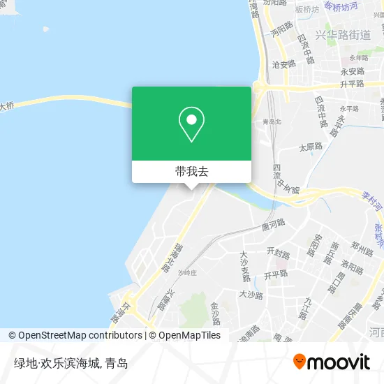 绿地·欢乐滨海城地图