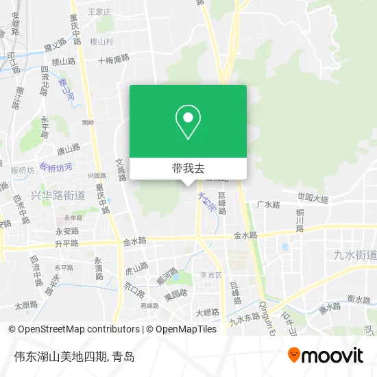 伟东湖山美地四期地图