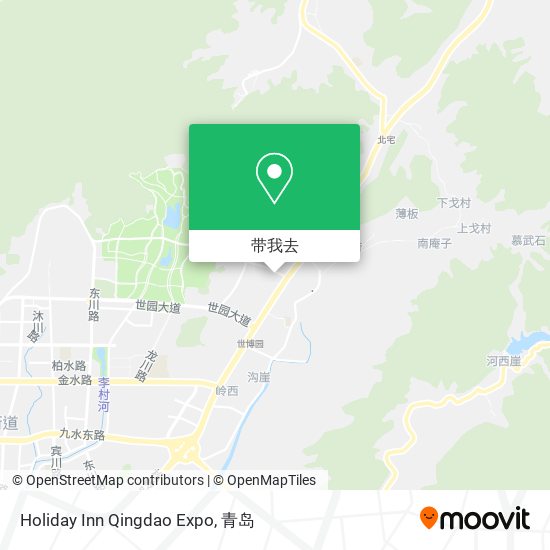 Holiday Inn Qingdao Expo地图