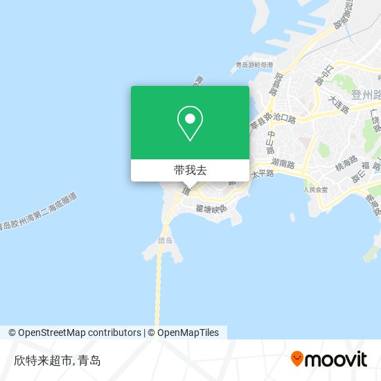 欣特来超市地图