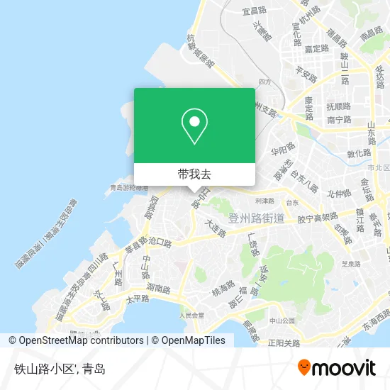 铁山路小区'地图