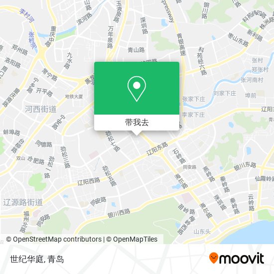 世纪华庭地图