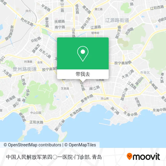 中国人民解放军第四〇一医院-门诊部地图
