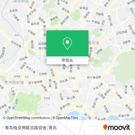 青岛电业局延吉路宿舍地图