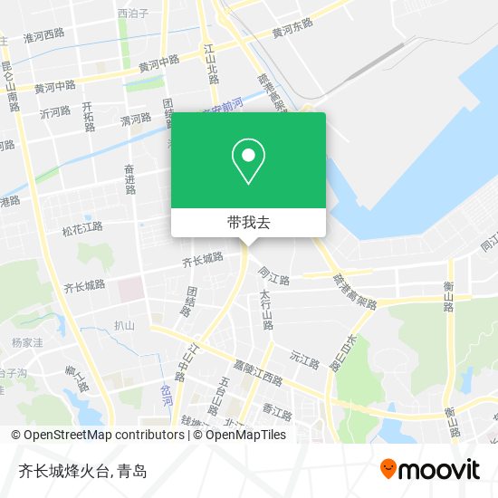 齐长城烽火台地图