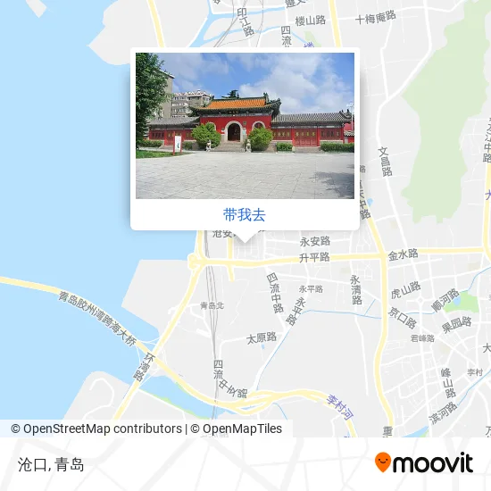 沧口地图