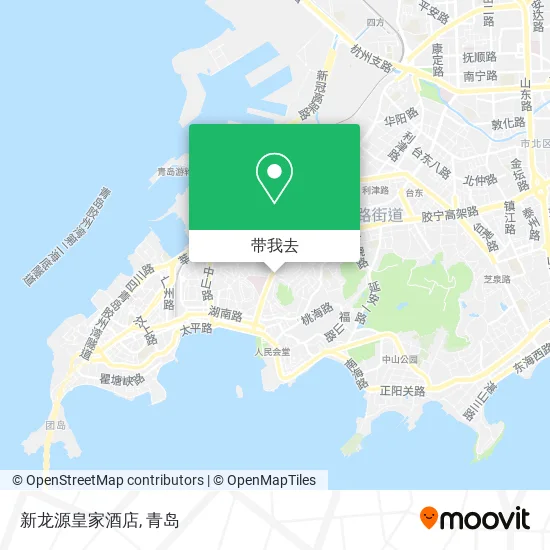 新龙源皇家酒店地图