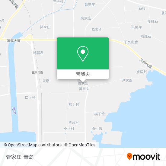 管家庄地图