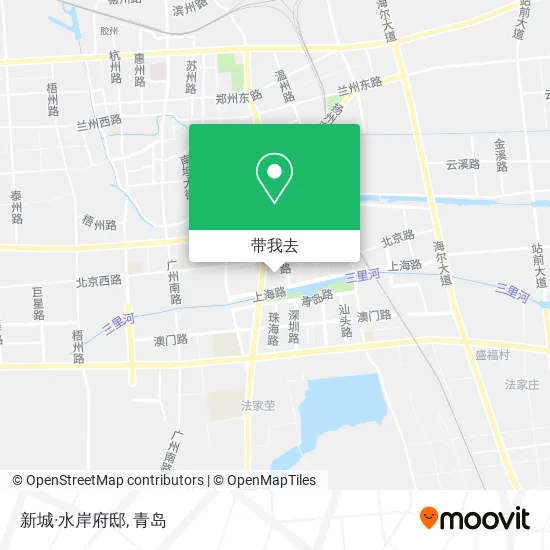 新城·水岸府邸地图