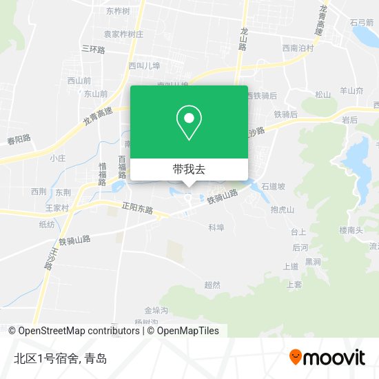 北区1号宿舍地图