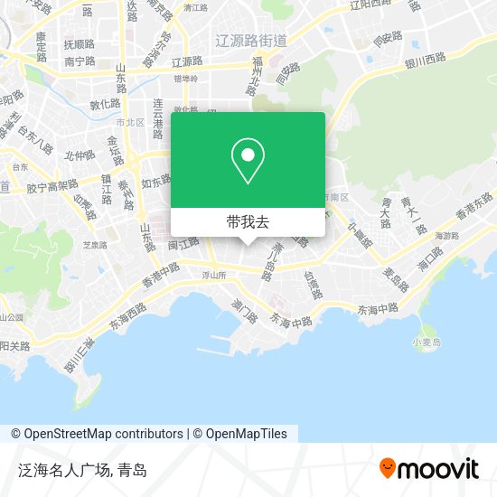 泛海名人广场地图