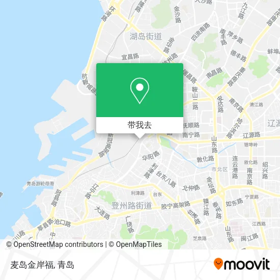 麦岛金岸福地图