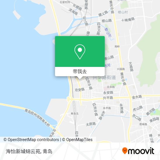 海怡新城锦云苑地图
