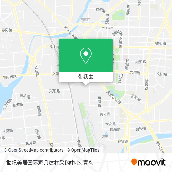 世纪美居国际家具建材采购中心地图