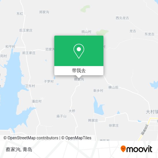 蔡家沟地图