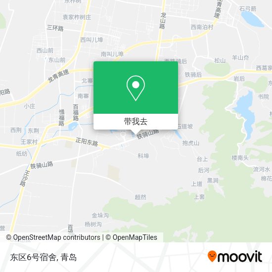东区6号宿舍地图