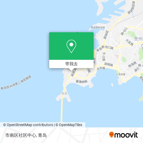 市南区社区中心地图