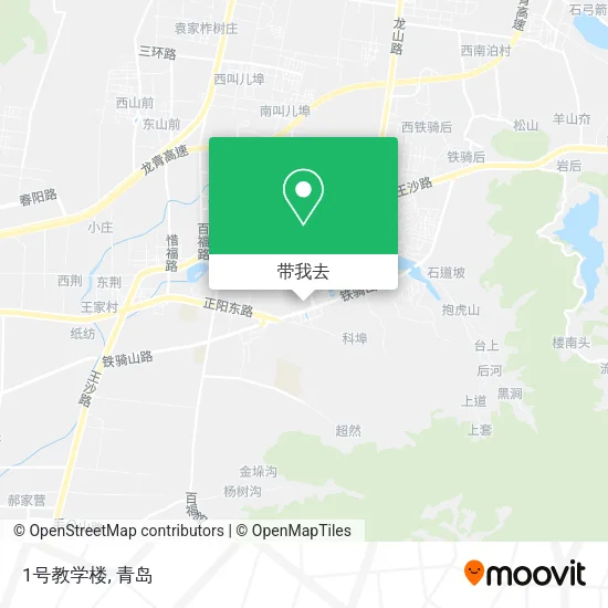 1号教学楼地图