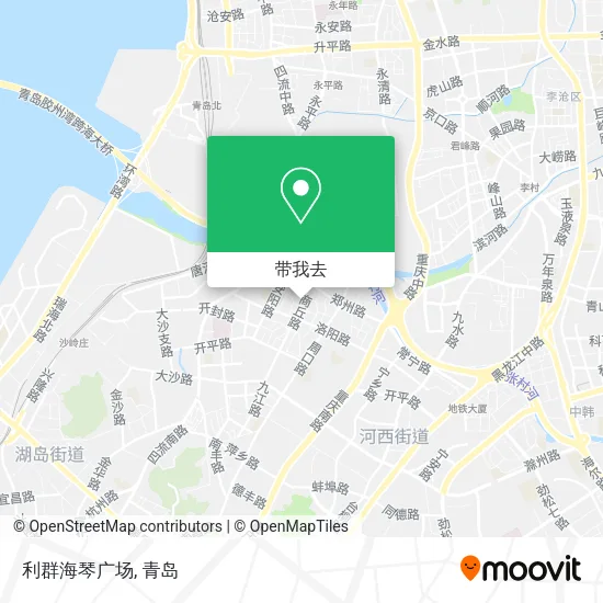 利群海琴广场地图