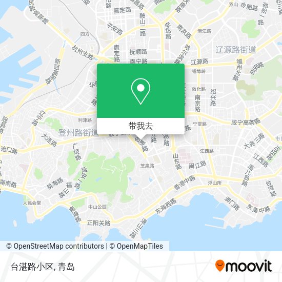 台湛路小区地图