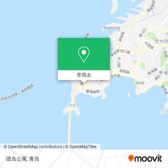团岛公寓地图