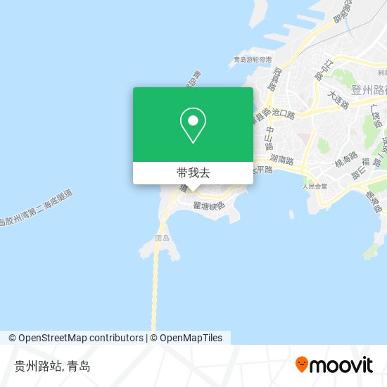 贵州路站地图