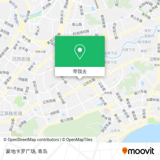 蒙地卡罗广场地图