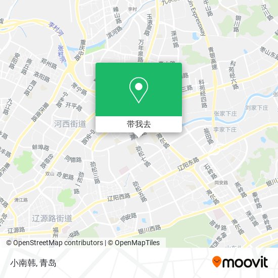 小南韩地图