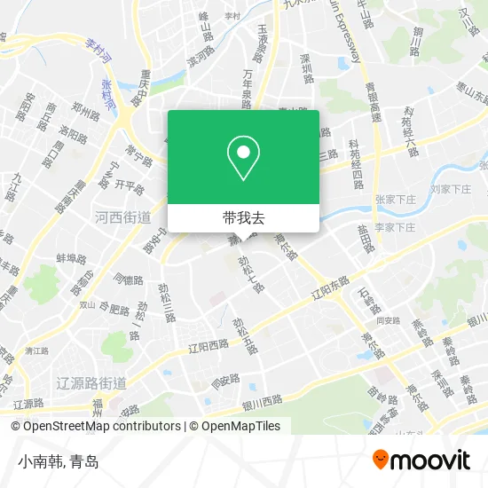 小南韩地图