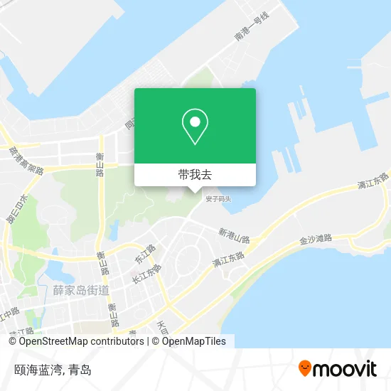 颐海蓝湾地图