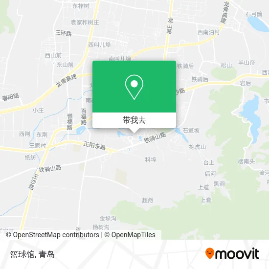 篮球馆地图