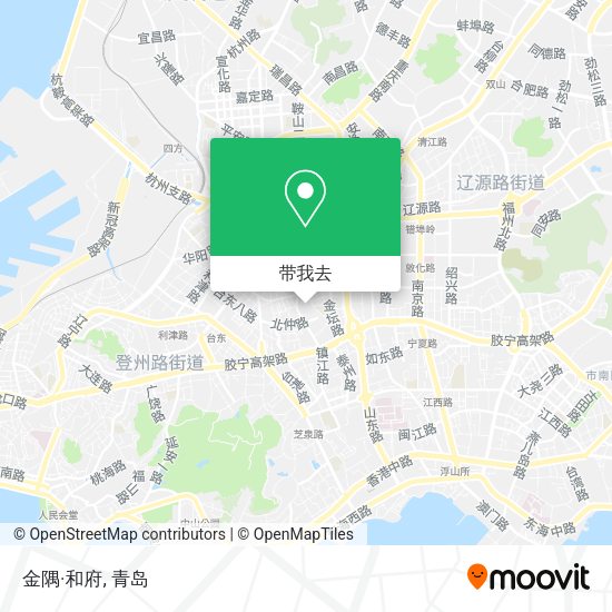 金隅·和府地图