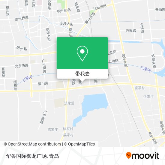 华鲁国际御龙广场地图