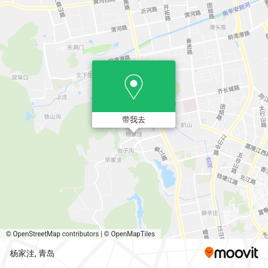 杨家洼地图