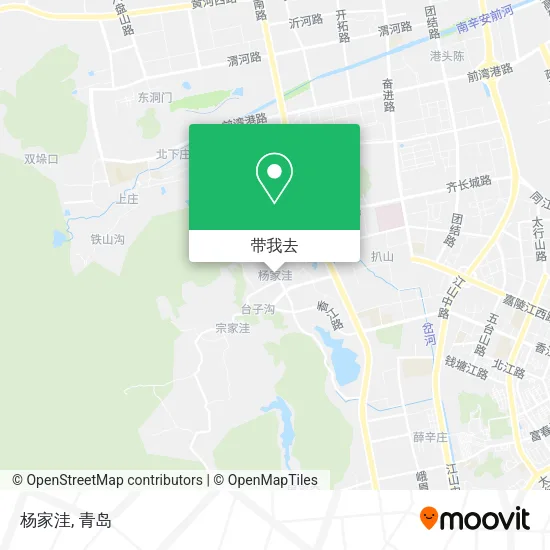 杨家洼地图