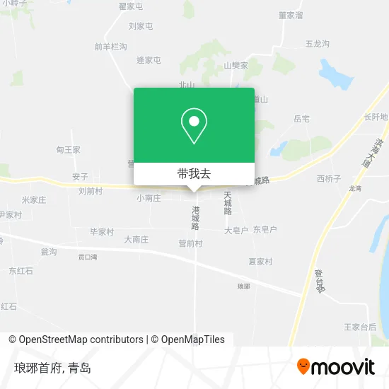 琅琊首府地图