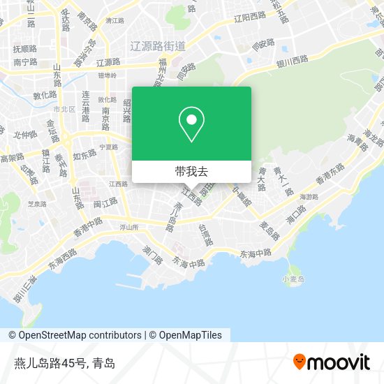 燕儿岛路45号地图