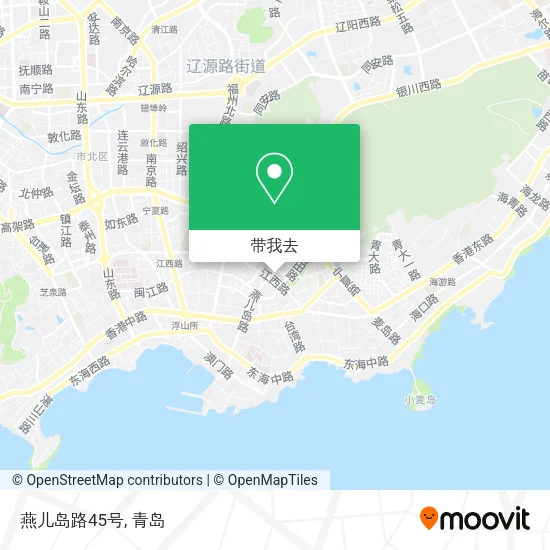 燕儿岛路45号地图