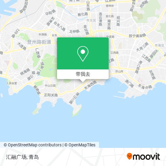 汇融广场地图