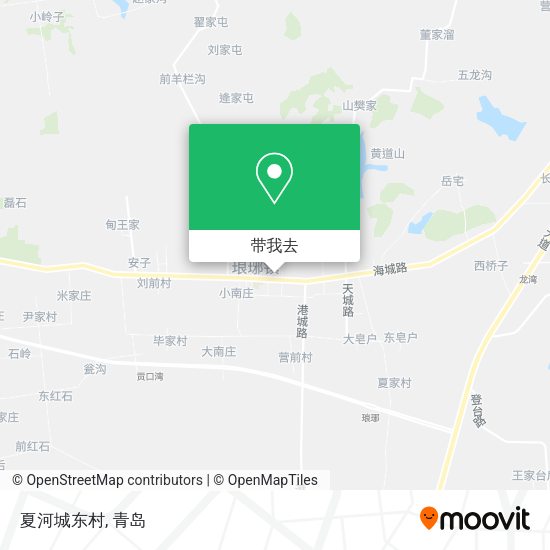 夏河城东村地图