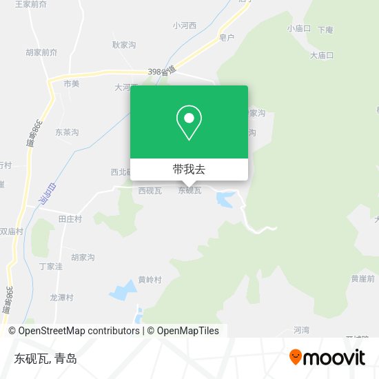 东砚瓦地图