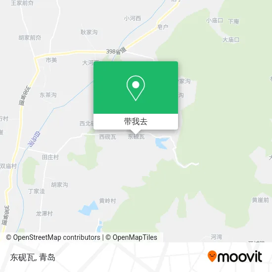 东砚瓦地图
